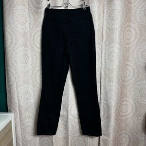 Abercrombie & Fitch Curve Love 90s Straight Ultra High Rise Black Denim Jean 29L